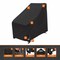 Modern Leisure Black Diamond Patio Chair Cover, Waterproof, 27 in. L x 34 in. W x 31 in. H, Black 3081 - alternate 6